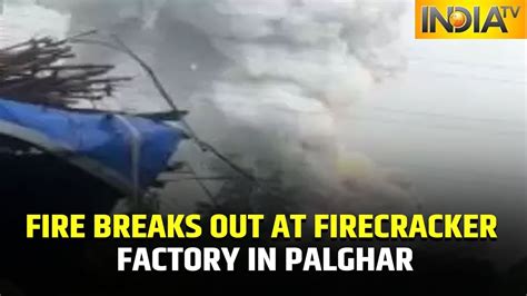 Massive Fire Breaks Out After Huge Blast At Firecracker Factory In