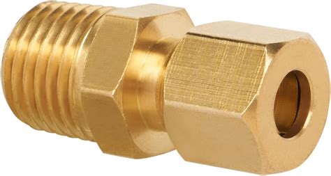 Amazon JUWO Brass Compression Tube Fitting 1 4 Compression X 1 4