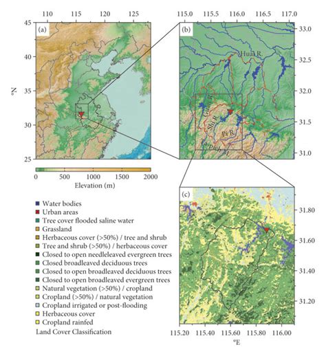 Basic Geographic Information Of Meishan Reservoir A The Location Of