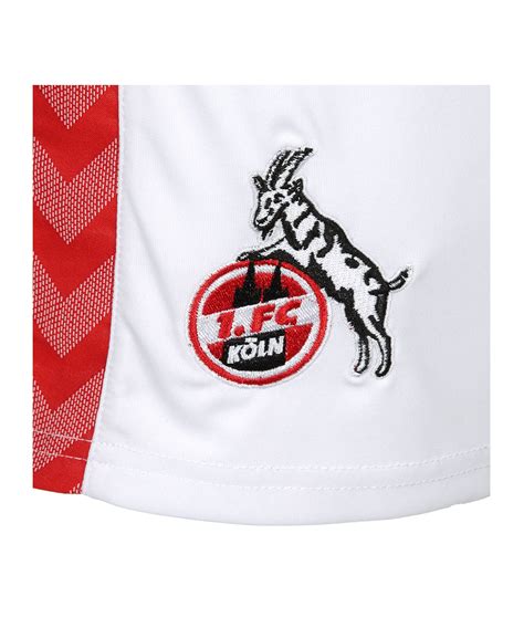 Hummel 1 FC Köln Short Home 2023 2024 Weiss F9402 Replicas Fanshop