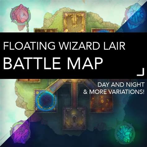 Ancient Wizard Lair Battlemaps Roll20 Marketplace Digital Goods For Online Tabletop Gaming