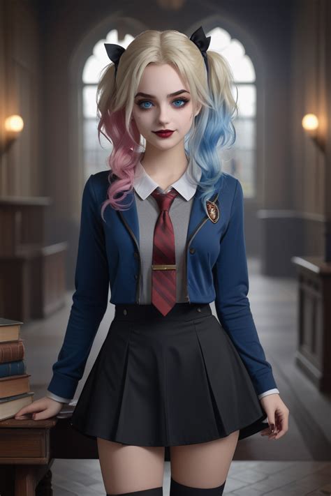 Ravenclaw Harley Quinn By Franpoisonivy On Deviantart