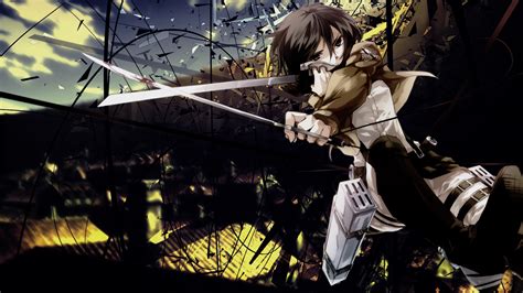 🔥 [50+] Attack on Titan Mikasa Wallpapers | WallpaperSafari