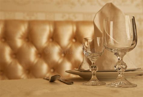 Tableware at restaurant stock photo. Image of flatware - 25311972