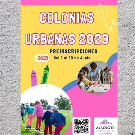 Ya está abierto el plazo de solicitud para las Colonias Municipales