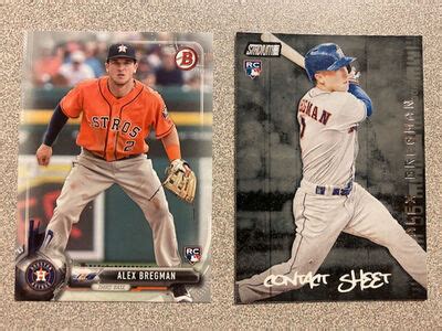 AstrosAtoZ On Twitter Bregs Alex Bregman Rookie Cards 20 Each Or