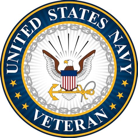 Premium Vector Seal Of The United States Navy Veteran