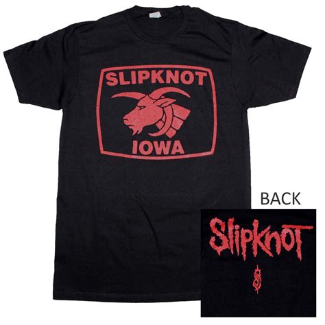 Slipknot Iowa Goat T Shirt By Slipknot LoudTrax Merch