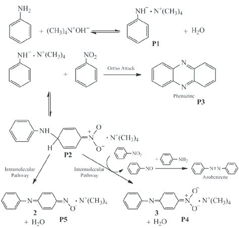 Mechanism Of Nitrobenzene With Aniline Condensation Reaction