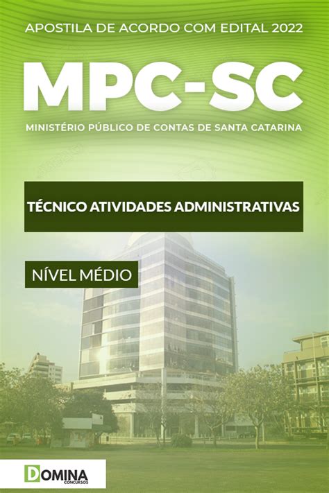 Apostila Mpc Sc T Cnico Atividades Administrativas