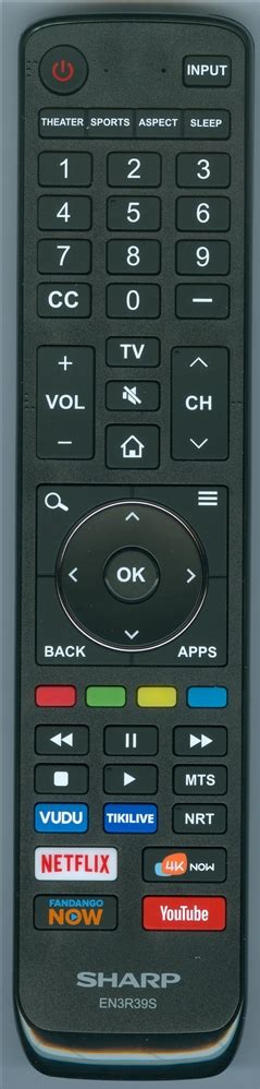 SHARP 225419 EN3R39S Genuine OEM Original Remote