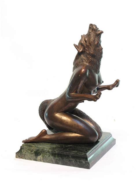 She Wolf Sculpture Georgy Chuenko Jose Art Gallery