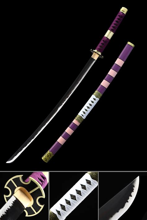 Luffy Sword | Handmade Luffy's Sword, Nidai Kitetsu Katana One Piece - TrueKatana