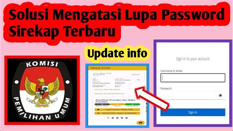 Solusi Mengatasi Lupa Password Sirekap Cara Mengatasi Password