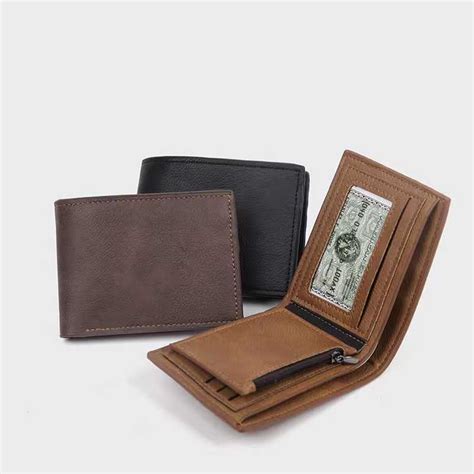 Short Men S Soft Leather Gamoza Business Wallet Multi Card Wallet 2