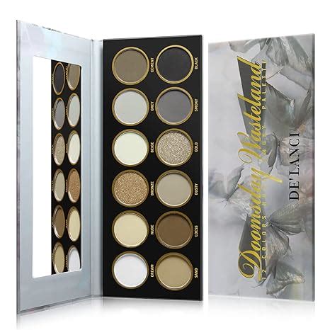 Amazon Grey Brown Eyeshadow Makeup Palette Neutral Color Matte Shimmer Natural Nude