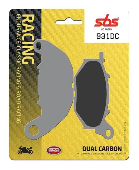 Sbs Dual Carbon Front Brake Pads Dc Revzilla