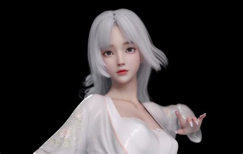 Обои girl anime blonde asian на телефон и рабочий стол раздел девушки разрешение 1920x1080