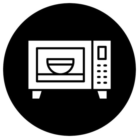 Premium Vector Microwave Oven Vector Icon Design Illustration