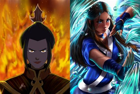 Katara Azula Vs Ming Hua Korra Battles Comic Vine