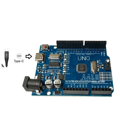 MẠch Arduino Uno R3 Ch340 Driver Chip Dán CÓ KÈm CÁp Shopee Việt Nam