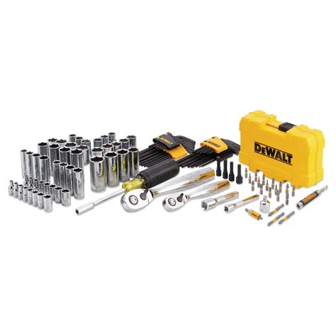 Dewalt Dwmt73801 Mechanics Tool Set With 108 Piece Mx