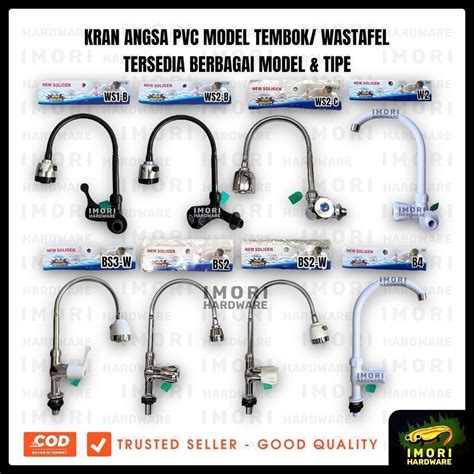 Jual Soligen Kran Angsa Plastik Pvc Krom Fleksibel Keran Air Dapur