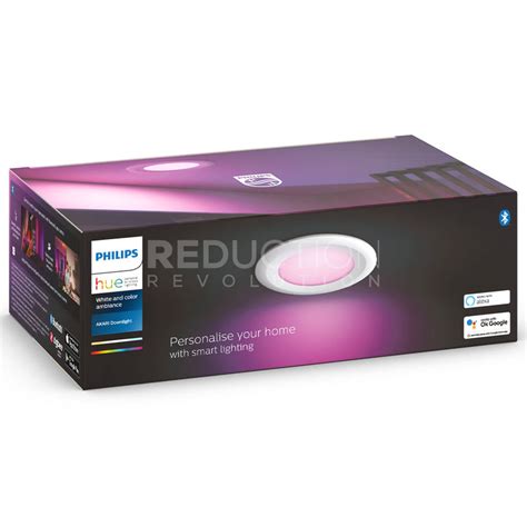 Philips Hue Akari Downlight - Smart RGB LED 8.5W 90mm