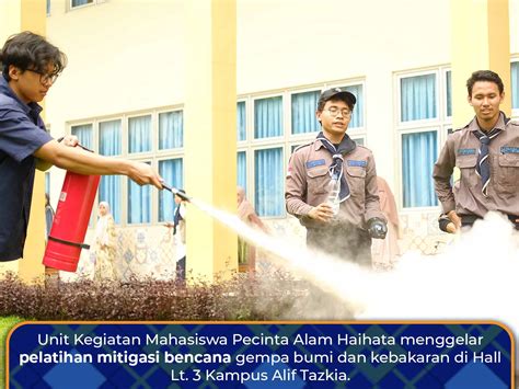 Pelatihan Mitigasi Bencana Gempa Bumi Dan Kebakaran Memperkuat