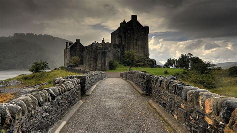 HD wallpaper: UK, landscape, Scotland, castle, Edinburgh | Wallpaper Flare