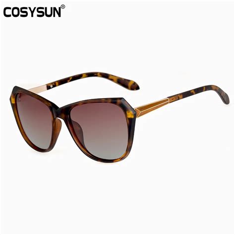 Cosysun Elegant Sunglasses Luxury Women Brand Designer Fashion Style Goggle Glasses Diamond