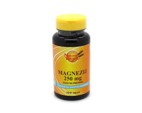 Natural Wealth Magnezij Tablete X Mg