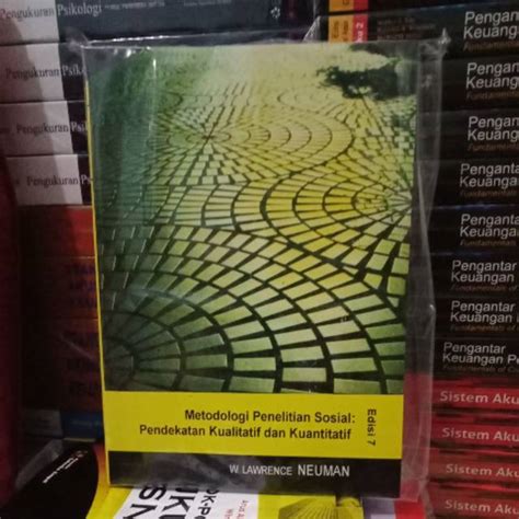 Jual Metodologi Penelitian Sosial Edisi 7 By W Lawrence Neuman Shopee