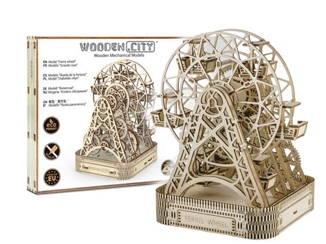 Diabelski M Yn Drewniany Puzzle D Dla Doros Ych Wooden City