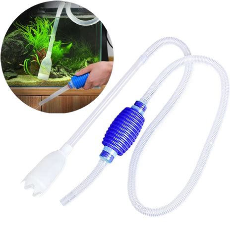 Fish Tank Aquarium Gravel Cleaner Syphon Vacuum Water Changer Pump