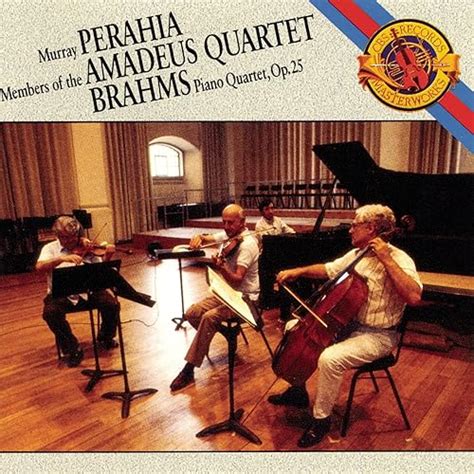 Brahms Piano Quartet No In G Minor Op Von Murray Perahia