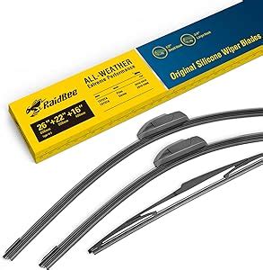 Amazon RaidBee Oem Windshield Wiper Blades Replacement For 2004