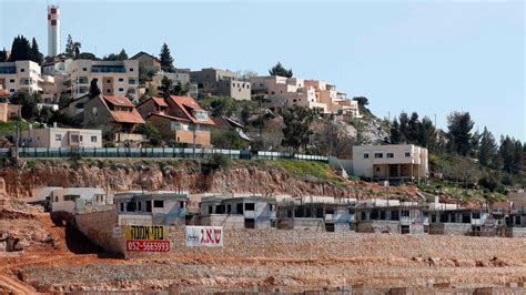 Israel Approves First New West Bank Settlement In 20 Years Bbc News