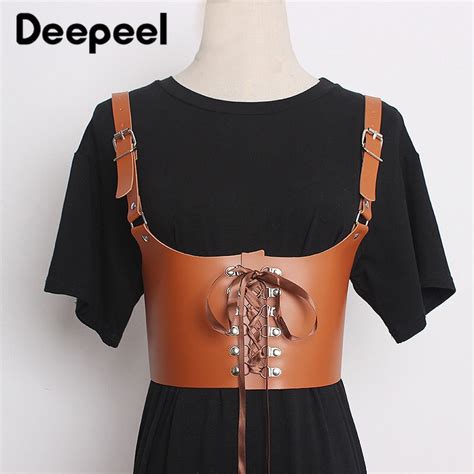 Shoulder Strap Suspenders Cummerbunds Cummerbund Corset Waist Belt