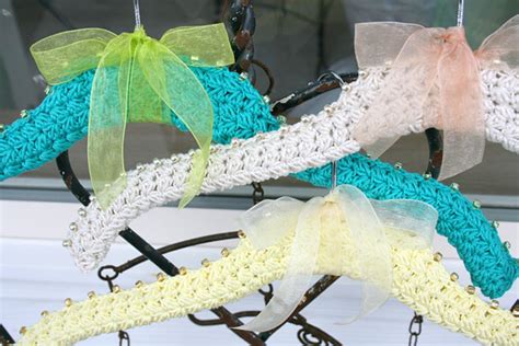 Free Hanger Cover Crochet Patterns