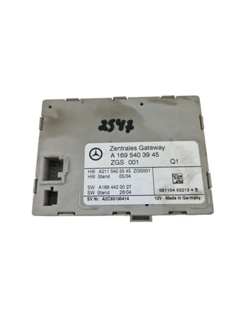 MERCEDES BENZ B W245 GATEWAY CONTROL MODULE UNIT unité de commande