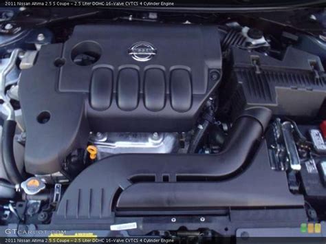 2 5 Liter DOHC 16 Valve CVTCS 4 Cylinder Engine For The 2011 Nissan