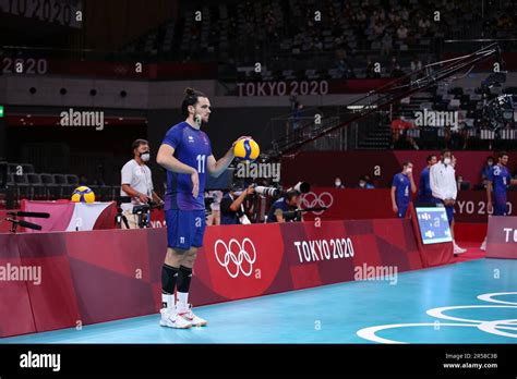 Aug Tokyo Japan Antoine Brizard Of Team France In The