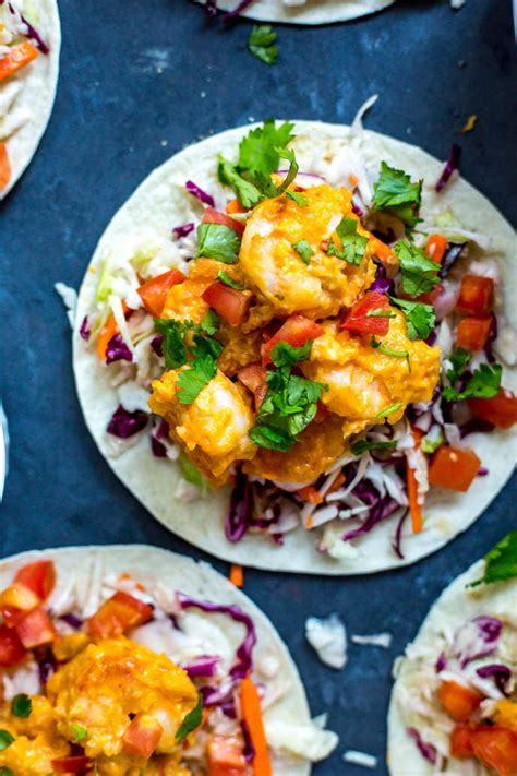 Easy Bang Bang Shrimp Tacos The Girl On Bloor