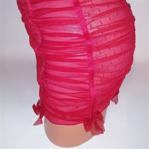 Victoria Secret Lingerie Babydoll C Red Sexy Depop