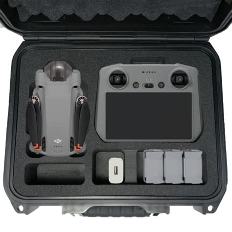 HM Stanley Funda rígida impermeable para DJI Mini 3 Mini 3 Pro