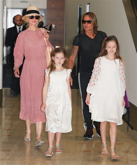 Nicole Kidman Keith Urban Daughters Faith Margaret Sunday Rose