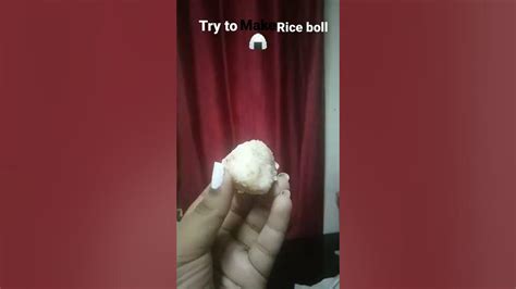 Rice Ball 🍙🍙 Youtube