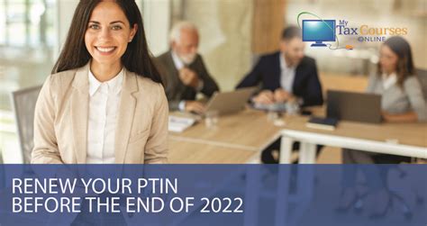 Renew Your Ptin Before The End Of Blog