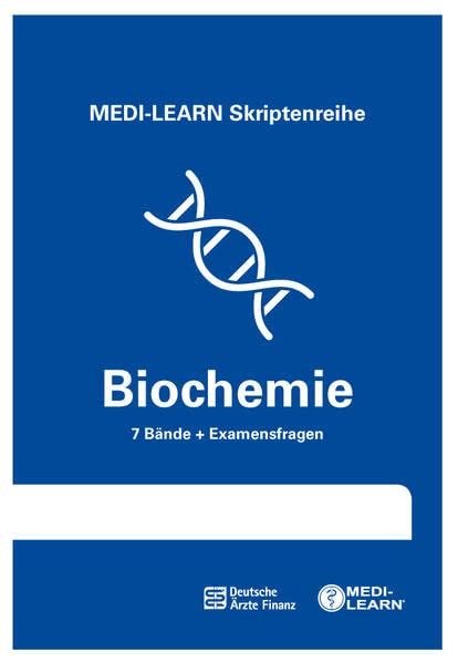 Medi Learn Skriptenreihe Biochemie Im Paket In Tagen Durchs